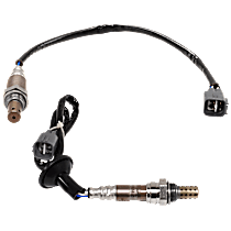 Before and After Catalytic Converter Oxygen Sensors, 4-Wire, 4 Cylinder