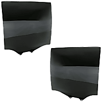 Rear, Driver and Passenger Side Door Glasses, Gray Tint Privacy, Replaces NAGS No. DD11279YPY, DD11280YPY