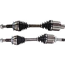 Front, Driver and Passenger Side Axle Assembly, Primary Design, New, 3.6L 6Cyl