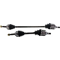 Front, Driver and Passenger Side Axle Assembly - New Set of 2, 1.6L, 4Cyl