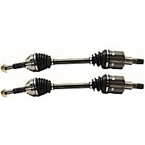 Front, Driver and Passenger Side Axle Assembly, Naturally Aspirated, DOHC, GAS, Sport Utility