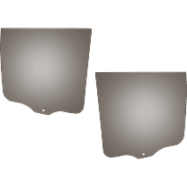 Rear, Driver and Passenger Side Door Glass, Gray Tint Privacy, DD12890YPN, DD12891YPN