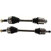 Front, Driver and Passenger Side Axle Assembly, New, 2.4L 4Cyl