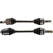 Front, Driver and Passenger Side Axle Assembly, New, 3.8L 6Cyl
