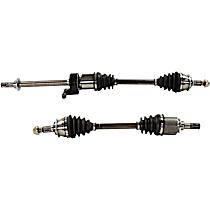 Front, Driver and Passenger Side Axle Assembly, Naturally Aspirated, Automatic CVT Transmission