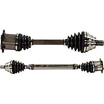 Front, Driver and Passenger Side Axle Assembly, Updated Design, Standard Duty Replacement, New