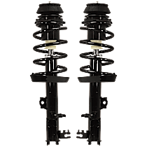 Rear, Driver and Passenger Side Fully Loaded Struts, Use To Depletion