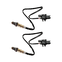 Before Catalytic Converter Oxygen Sensor, enginedesignationname: QG18DE, FI, Naturally Aspirated, GAS, B1S1, Set of 2, 5-wire, 4 Cyl 1.8L