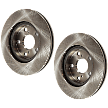 Front Brake Disc, Plain Surface, Vented, 5 Lugs, 275.08 mm