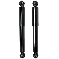 Rear, Driver and Passenger Side Shock, (Exc. Electronic Suspension) - Rear, Driver and Passenger Side
