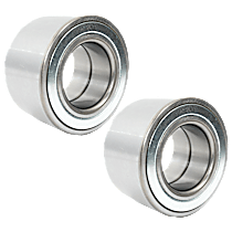 Front and Rear, Driver and Passenger Side Wheel Bearing, FWD