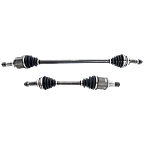 Front, Driver and Passenger Side Axle Assemblies, Standard Duty