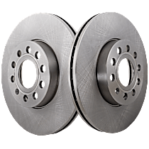 Front Brake Disc, Plain Surface, Vented, 5 Lugs, 288.04 mm, 288mm  Disc, 1.8L 4Cyl