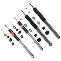 Front and Rear, Driver and Passenger Side Shock, RWD, Gas-A-Just Series