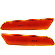Front, Driver and Passenger Side Turn Signal Light, With bulb(s)
