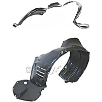 Front, Driver and Passenger Side, Fender Liner