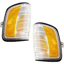 Driver and Passenger Side Corner Lights, With Bulb