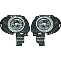 Front, Driver and Passenger Side Fog Lights, With bulb(s), Halogen, 4-Door, Hatchback