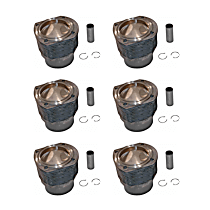 SET-MAH5030390-6 Piston - Direct Fit, Set of 6