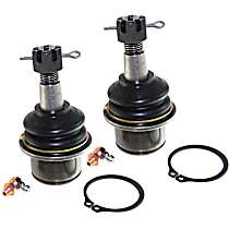 Front, Driver and Passenger Side, Lower, Rearward Ball Joint - Front, Driver and Passenger Side, Lower, Rearward