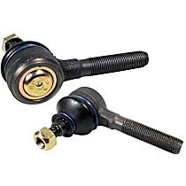 SET-MEMES2096R-2 Front, Driver and Passenger Side, Outer Tie Rod End, Supreme Series