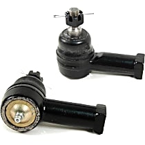 SET-MEMES2171R-2 Front, Driver and Passenger Side, Outer Tie Rod End, Supreme Series