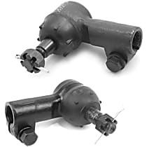Front, Driver and Passenger Side, Outer Tie Rod End