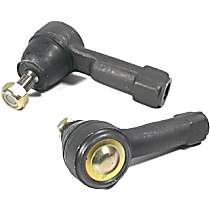 SET-MEMES2230RL-2 Front Driver and Passenger Side, Outer Tie Rod End, Supreme Series
