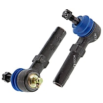 Front, Driver and Passenger Side, Outer Tie Rod End
