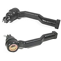 SET-MEMES2992RL-2 Front, Driver and Passenger Side, Inner Tie Rod End, Supreme Series