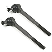 SET-MEMES333RL-2 Front, Driver and Passenger Side, Outer Tie Rod End