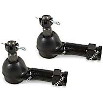 SET-MEMES429RL-2 Front, Driver and Passenger Side, Outer Tie Rod End, Supreme Series
