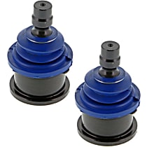 Front, Driver and Passenger Side, Upper Ball Joint, Will Not Fit O.E. Control Arm; Bootstaller Tool Included In Box, Supreme Series