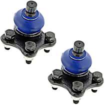 SET-MEMK8683-2 Front, Driver and Passenger Side, Lower Ball Joint Supreme Series