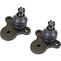 SET-MEMK9026-2 Front, Driver and Passenger Side, Upper Ball Joint Supreme Series