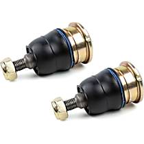 SET-MEMK90264-2 Front, Driver and Passenger Side, Upper Ball Joint Supreme Series