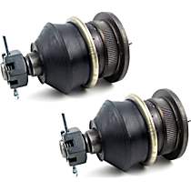 SET-MEMK9044-2 Front, Driver and Passenger Side, Upper Ball Joint Supreme Series