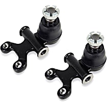 SET-MEMK90694-2 Front, Driver and Passenger Side, Lower Ball Joint Supreme Series
