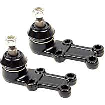 SET-MEMK9143-2 Front, Driver and Passenger Side, Lower Ball Joint Supreme Series