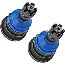 SET-MEMK9372-2 Front, Driver and Passenger Side, Upper Ball Joint Supreme Series