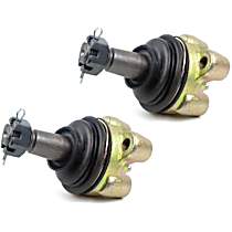 SET-MEMK9664-2 Front, Driver and Passenger Side, Upper Ball Joint Supreme Series