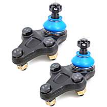 SET-MEMK9739-2 Front, Driver and Passenger Side, Lower Ball Joint Supreme Series