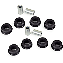 SET-MEMS25406-2 Track Rod Bushing - Black, Rubber, Direct Fit