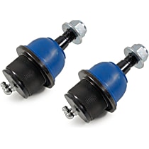 Front, Driver and Passenger Side, Lower Ball Joint, Non Adjustable, Supreme Series