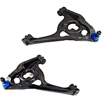 Front, Driver and Passenger Side, Lower Control Arm, RWD, With 73 lbs. GVW, Supreme Series