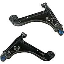 Front, Driver and Passenger Side, Lower Control Arm, FWD, With Vertical Bushing, Supreme Series