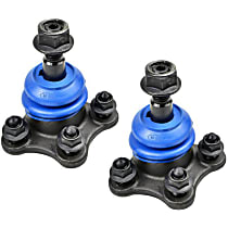 SET-MEMS50507-2 Front, Driver and Passenger Side, Upper Ball Joint Supreme Series