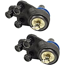 SET-MEMS50510-2 Front, Driver and Passenger Side, Lower Ball Joint Supreme Series