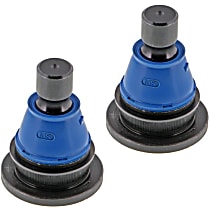 SET-MEMS76505-2 Front, Driver and Passenger Side, Lower Ball Joint Supreme Series