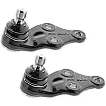 SET-MEMS90520-2 Front, Driver and Passenger Side, Lower Ball Joint Supreme Series